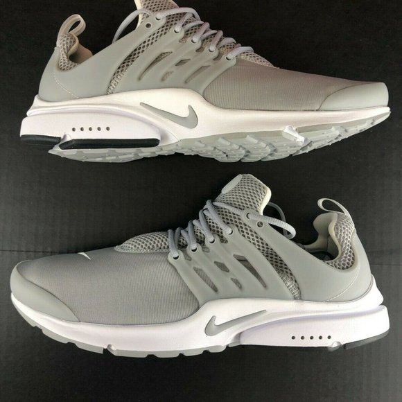 Nike Air Presto Shoes Light Smoke Grey White Black - Picture 15 of 16